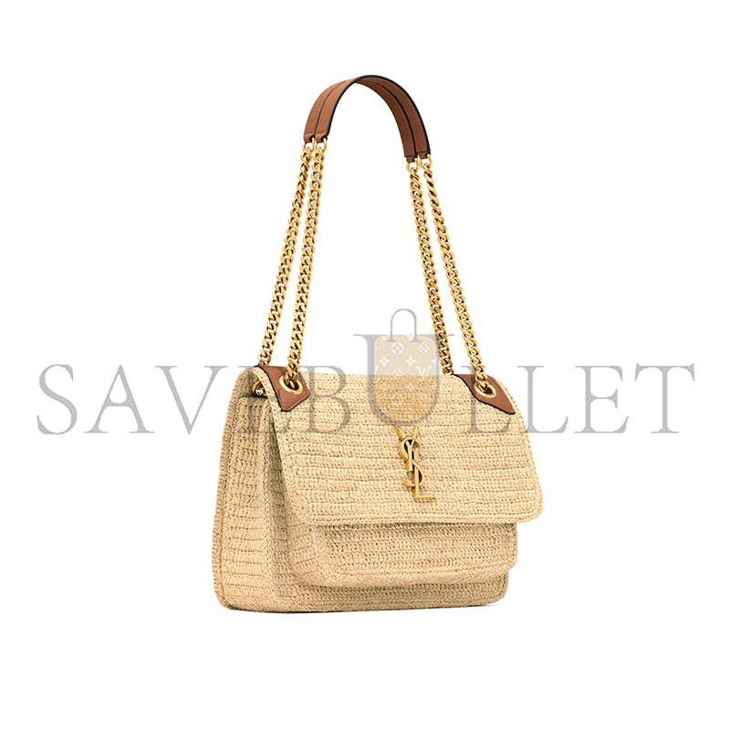 Y51 niki medium in raffia 838875gaafy2791 (28*20*8.5cm)