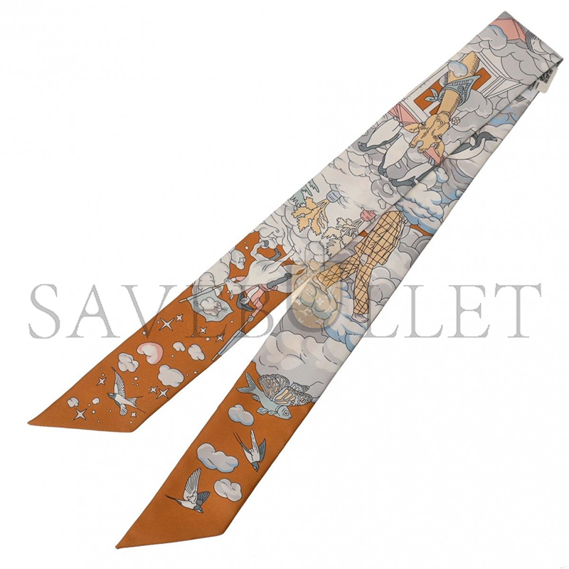 H**me5 twilly silk scarf h063900s15 (86*5cm)
