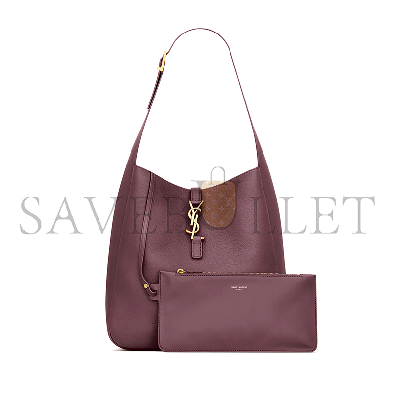 y51 le 5 À 7 S*pple large in grained leather 850545aaauq6475 (30*28*11cm)