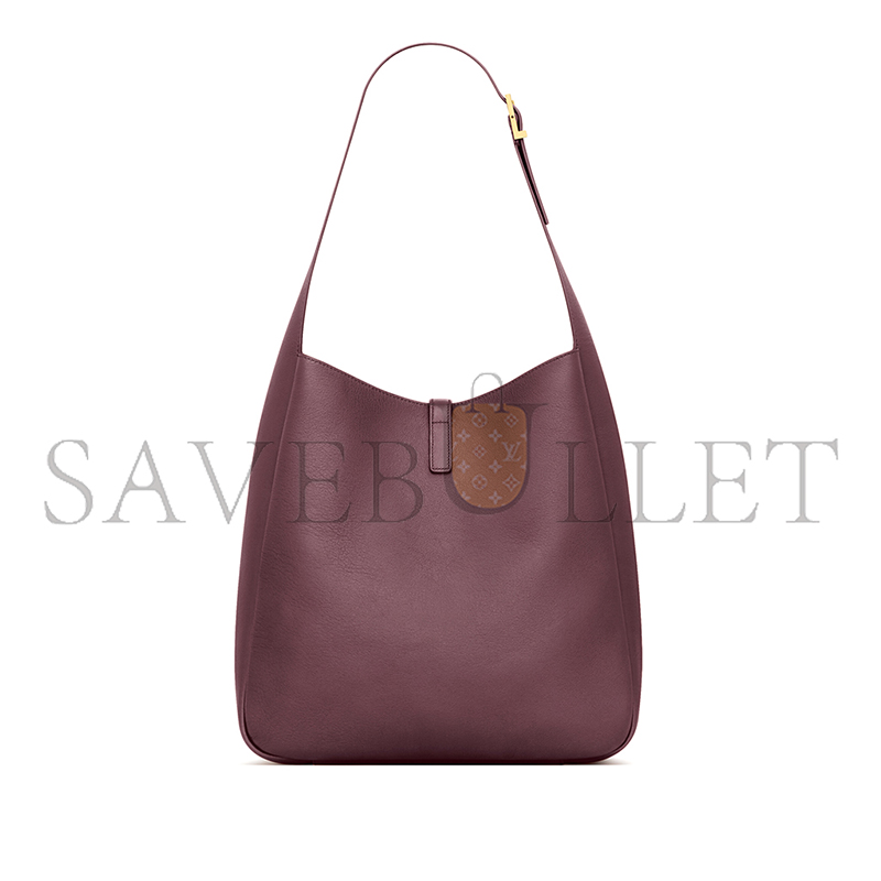 y51 le 5 À 7 S*pple large in grained leather 850545aaauq6475 (30*28*11cm)