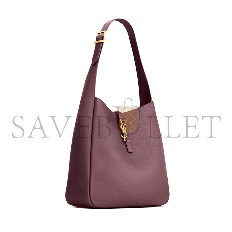 y51 le 5 À 7 S*pple large in grained leather 850545aaauq6475 (30*28*11cm)