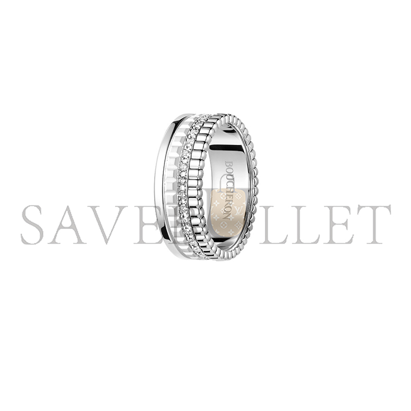 B0vcher0n quatre double white edition small ring jrg03277