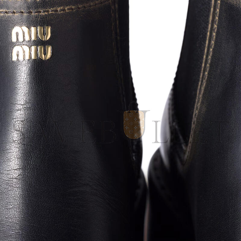 M1v M1v leather booties 5t527e
