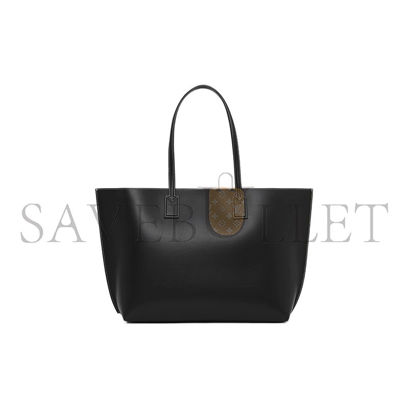 Bv*b*rry tb smooth leather tote bag 80527261 (34*28*14cm)