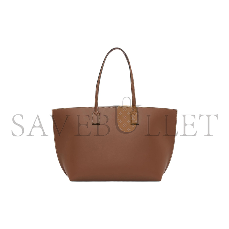 Bv*b*rry tb smooth leather tote bag 80525031 (34*28*14cm)