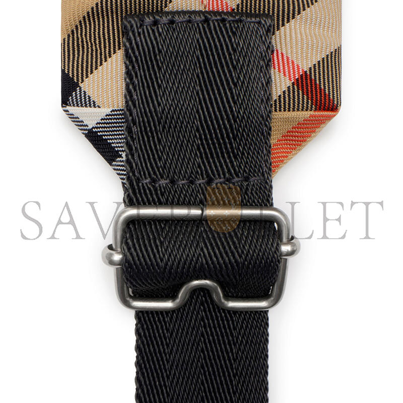 Bv*b*rry plaid backpack 80913121 (41*35*14cm)