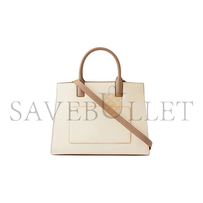 Bv*b*rry mini frances tote bag in grain leather 80725221 (27*20*11cm)