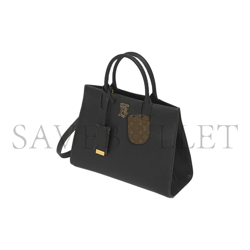 Bv*b*rry mini frances tote bag in grain leather 80490441 (27*20*11cm)