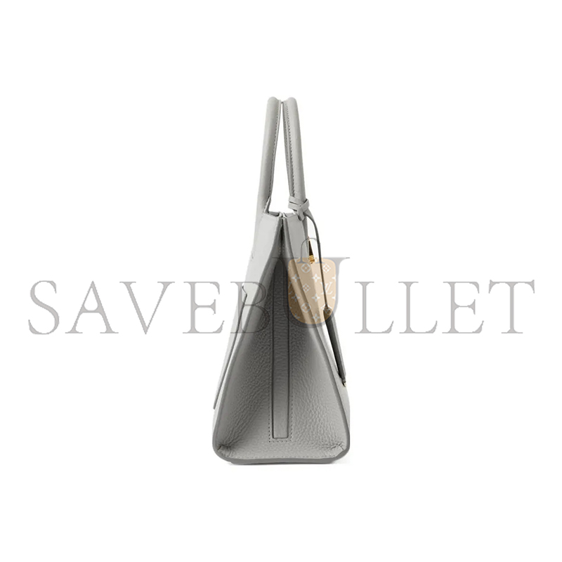 Bv*b*rry mini frances tote bag in grain leather 80725141 (27*20*11cm)