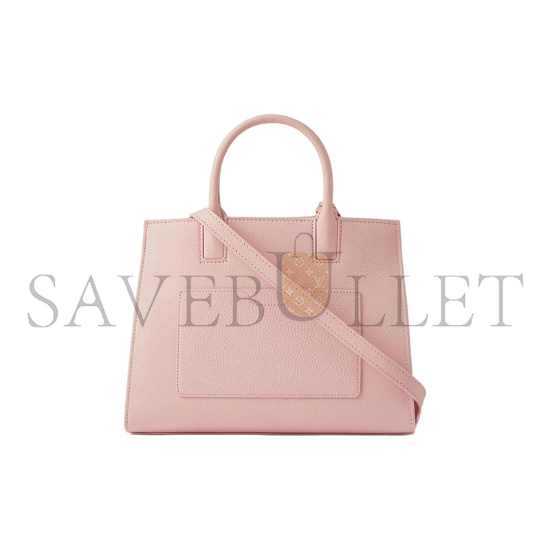 Bv*b*rry mini frances tote bag in grain leather 80725131 (27*20*11cm)