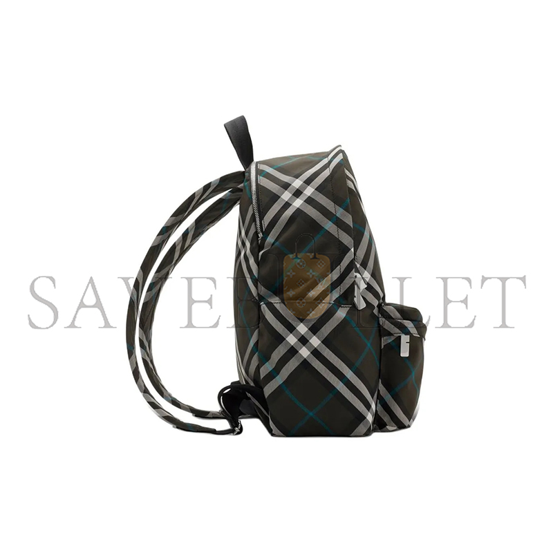 Bv*b*rry plaid backpack 81067091 (34*29*11cm)