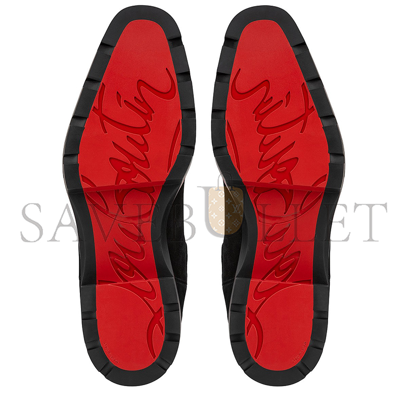 Chr1st1an louboutin alpinosol boots calf leather black men 3230687bk01