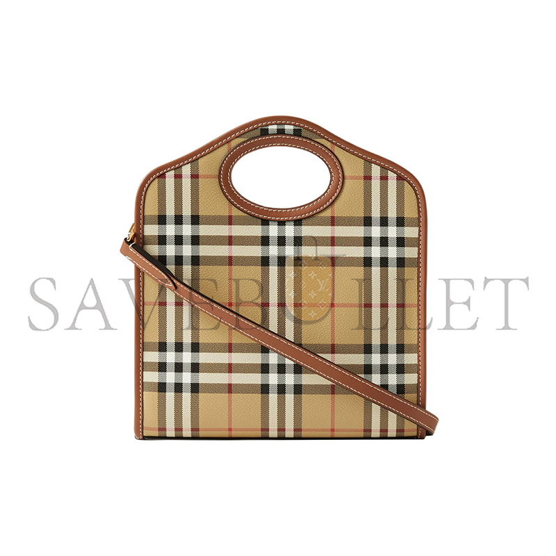 Bv*b*rry mini pocket tote bag 80661661 (26.5*23*6cm)