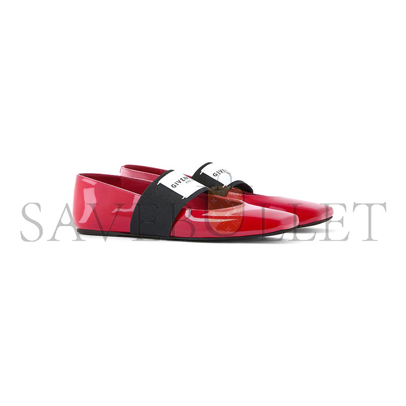 G1uenchy sliced square ballerinas in patent leather be5010e2ff-699