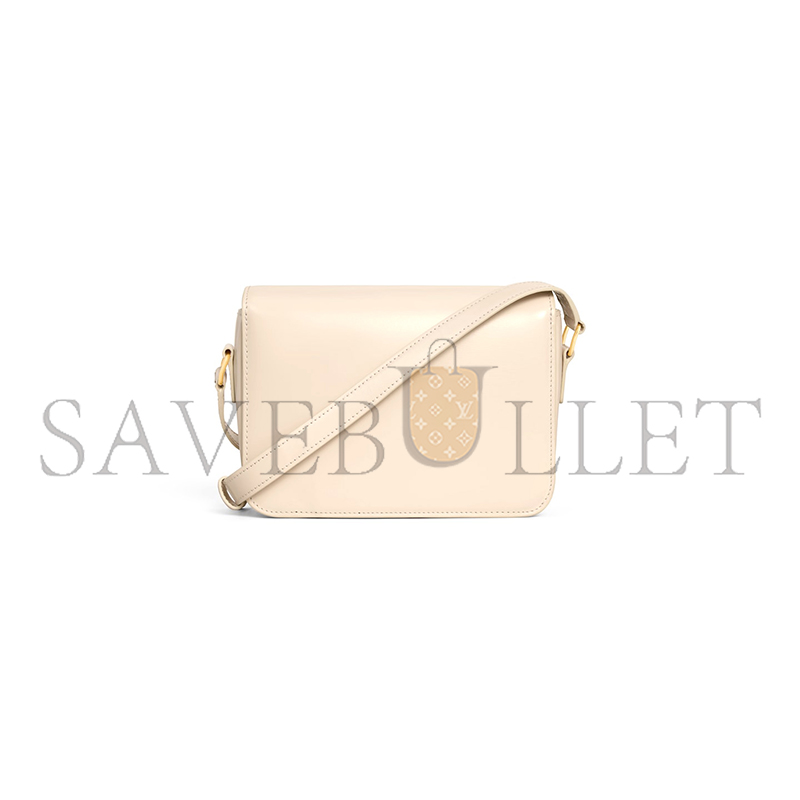 Ce1i*e teen triomphe bag in shiny calfskin 188423bf4.01cr (18.5*13.5*7cm)