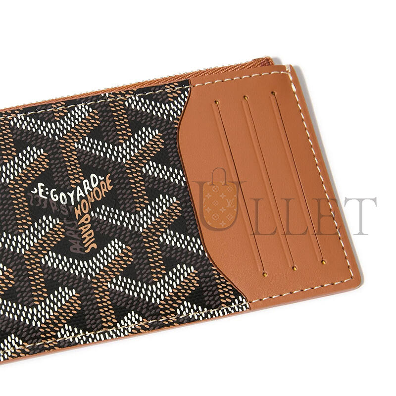 G09ard bourbon zipped card holder bourbopmlty01cl03p (12.5*8.4*1cm)