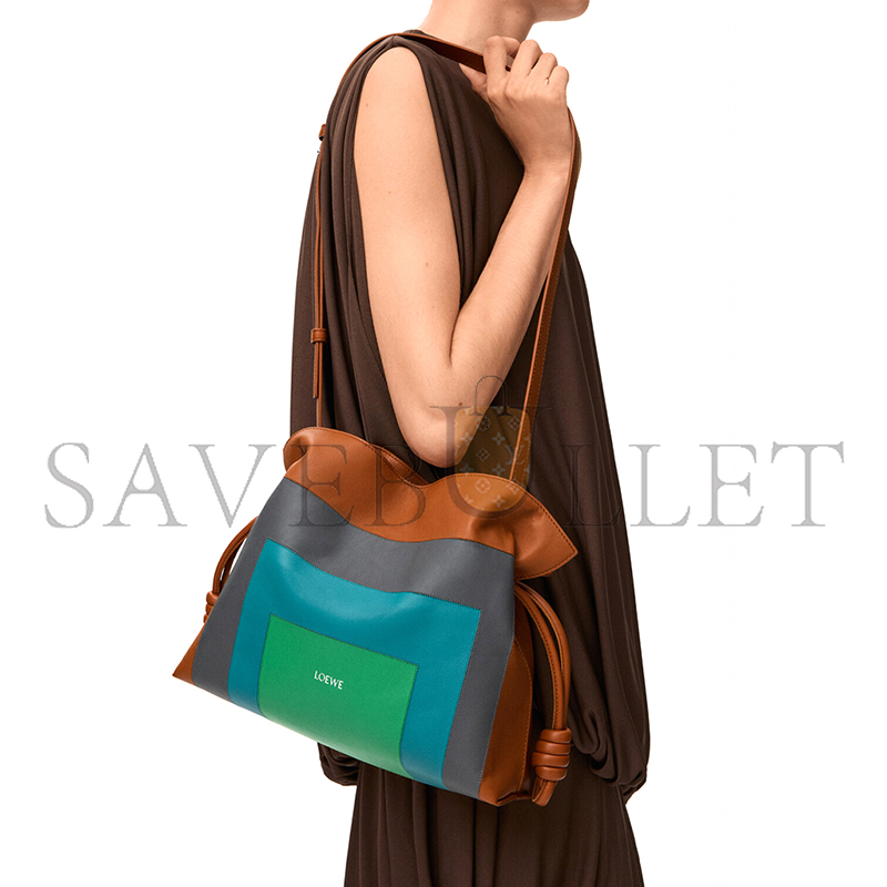 L0ew* medium flamenco clutch in nappa calfskin a411fc1xdd (30*24.5*10.5cm)