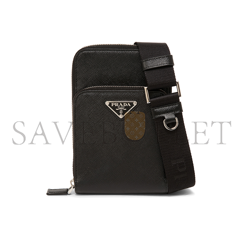 Pra*a saffiano leather smartphone case 2zh126 (18*11.5*4cm)