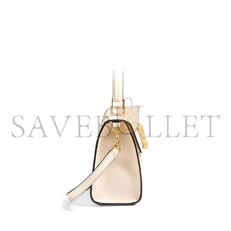 Va1e*ntin0 garavani vsling small handbag in grainy calfskin with jewel logo 7w2b0f53xpw_dyh (22*17*9cm)