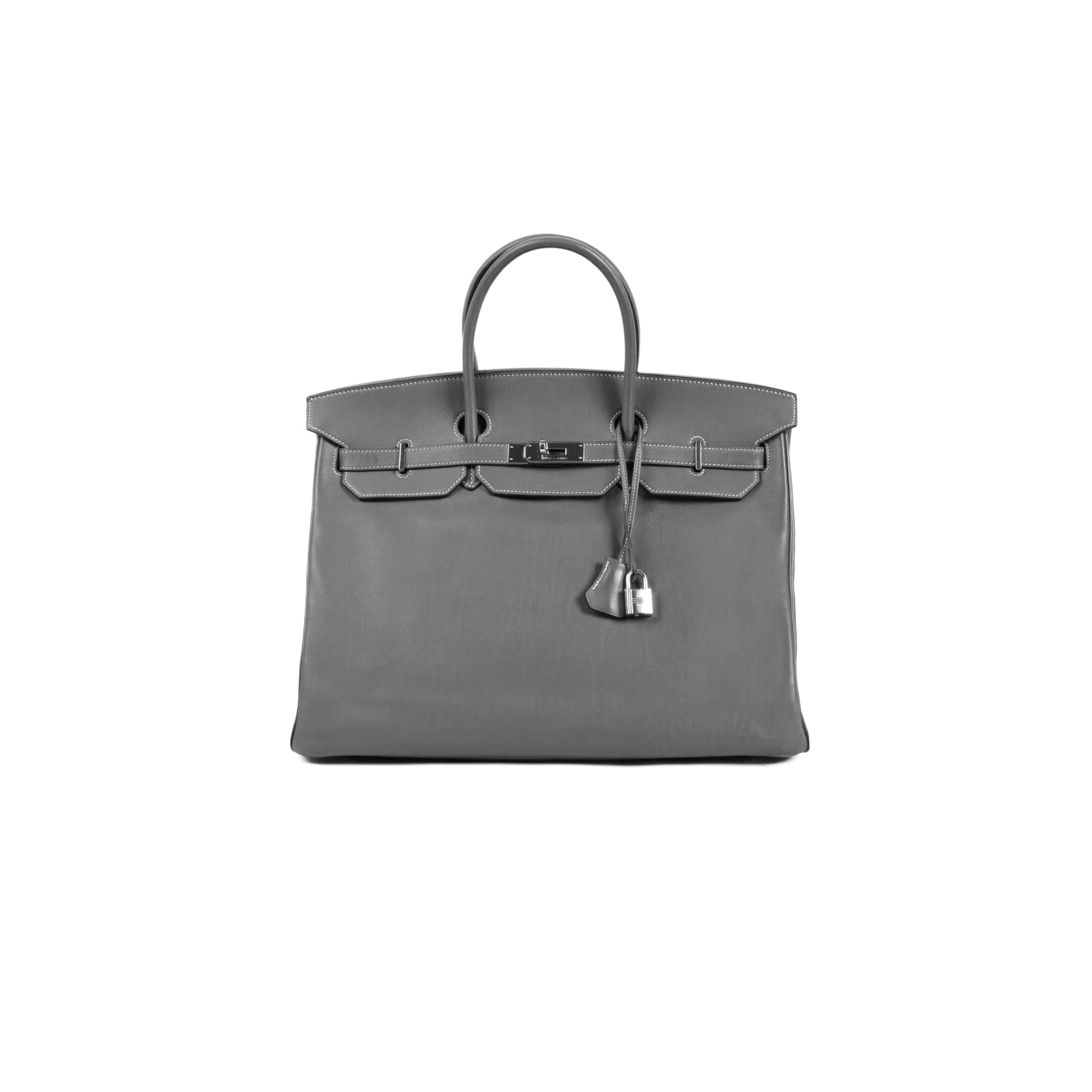 H**mes BIRKIN 40 SWIFT LEATHER BAG (40*30*21cm)