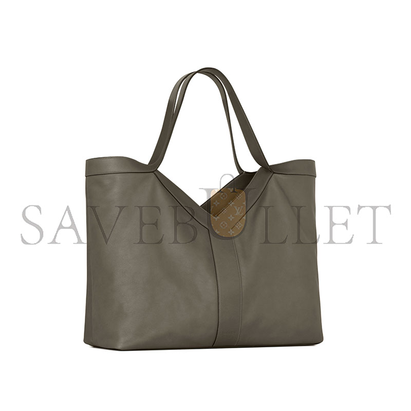Y51 y large tote in smooth leather 820672aae5o3212 (46*38*18cm)