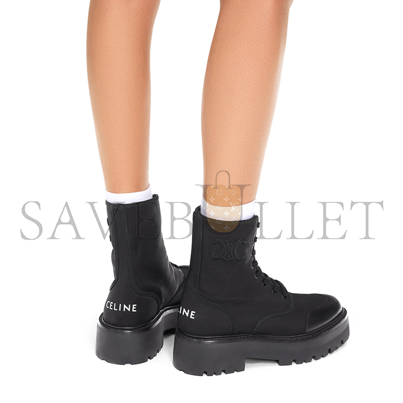 Ce1i*e bulky lace-up leather boots 345597004c.38no