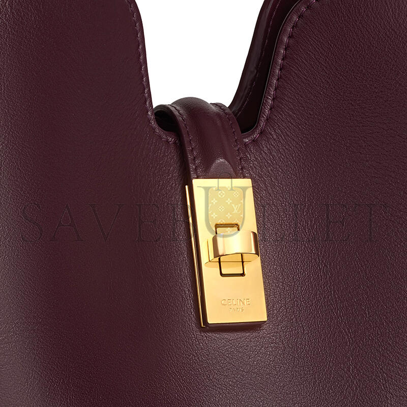 Ce1i*e medium camille 16 soft bag in smooth calfskin 119563fx9.28dg (36*29.5*7cm)