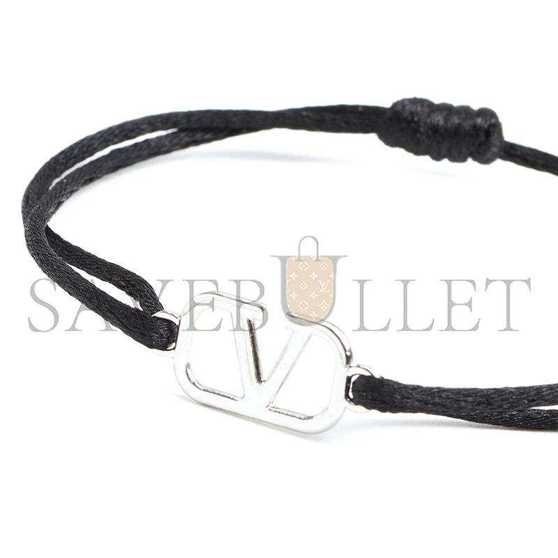 Va1e*ntin0 vlogo signature cotton bracelet yj0m96dtk0no