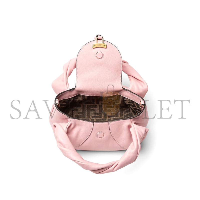 F**di mini F**di spy light pink leather mini bag 8bs110ayctf1cjy (15*12.5*11cm)
