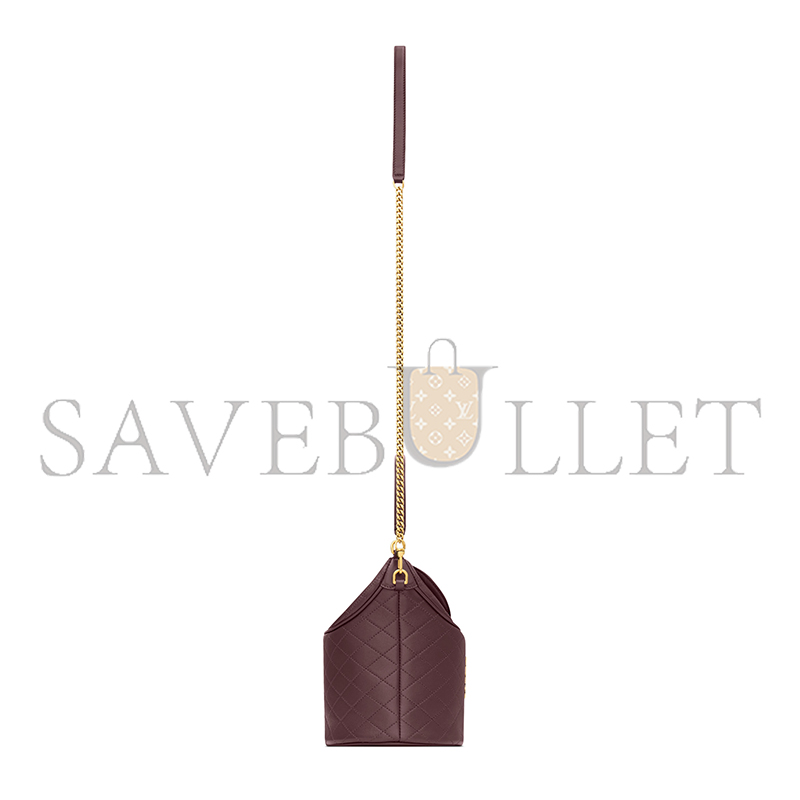 Y51 gaby bucket bag in lambskin 7639611el076195 (18*15*13cm)