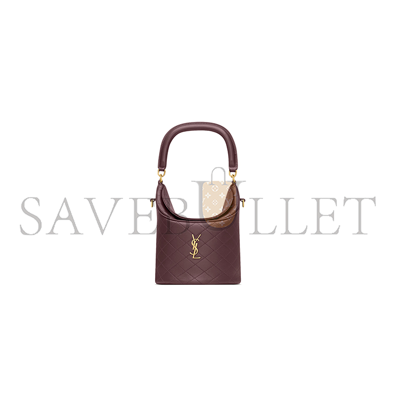 Y51 gaby bucket bag in lambskin 7639611el076195 (18*15*13cm)