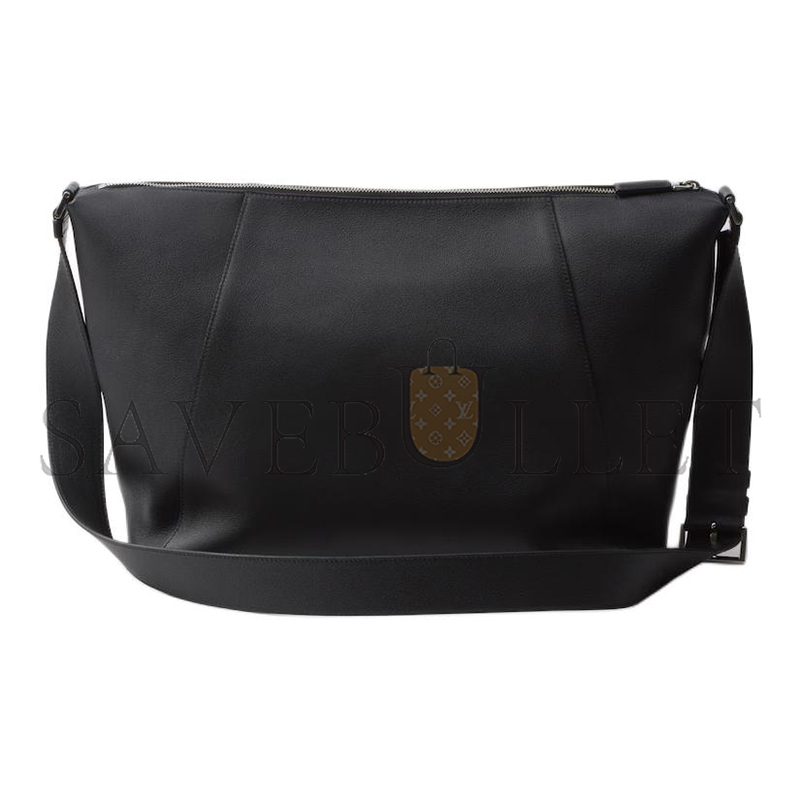 Pra*a logo-stamp leather shoulder bag 2vh177 (30*27.5*14cm)
