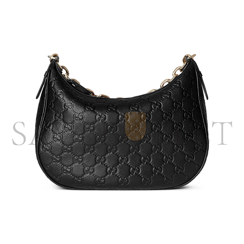 Gvc*1 gg emblem medium shoulder bag 820453aaeem1000 (32*24*7cm)