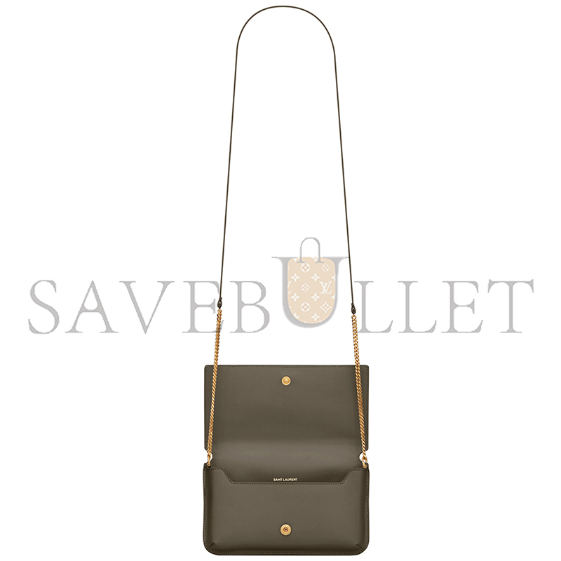 Y51 cassandre phone holder in smooth leather 6350950u40j3212 (18.5*11*2.5cm)