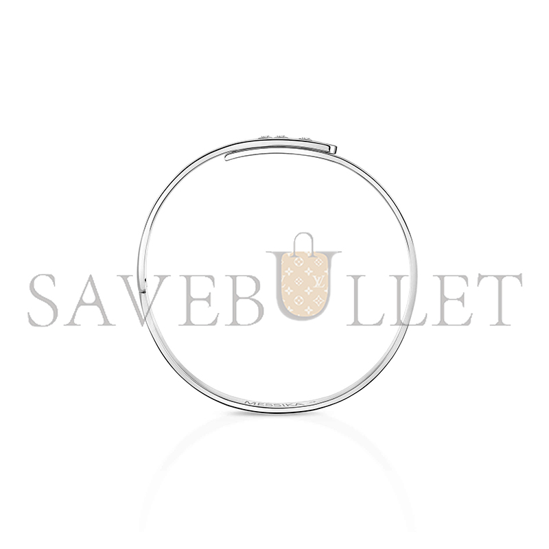 Mes1kaa move noa bangle white gold d1am0nd bracelet 06368