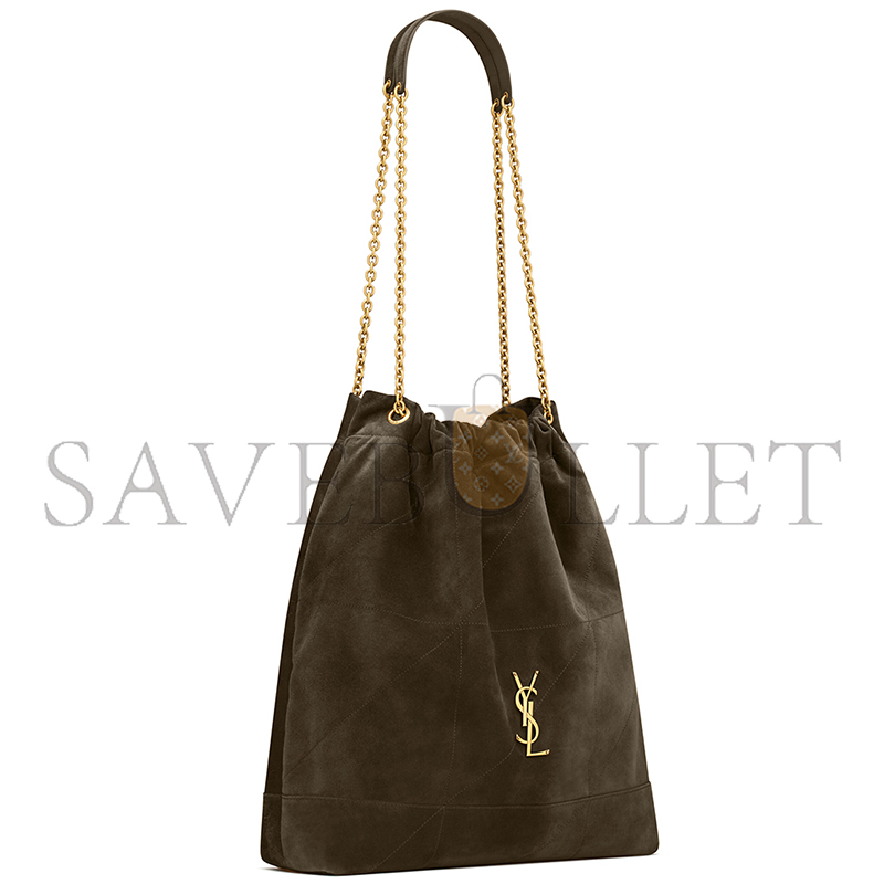 Y51 jamie large pochon in suede 8283501u8p73212 (41*34*5cm)