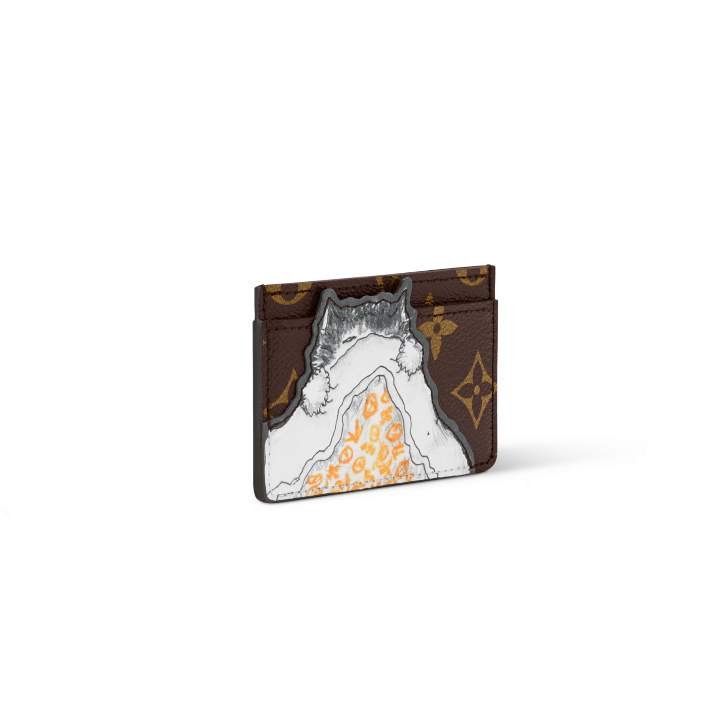 l0vis Vvtt0n grace coddington cat purse card passport holder m15155 (11*7*0.5cm)