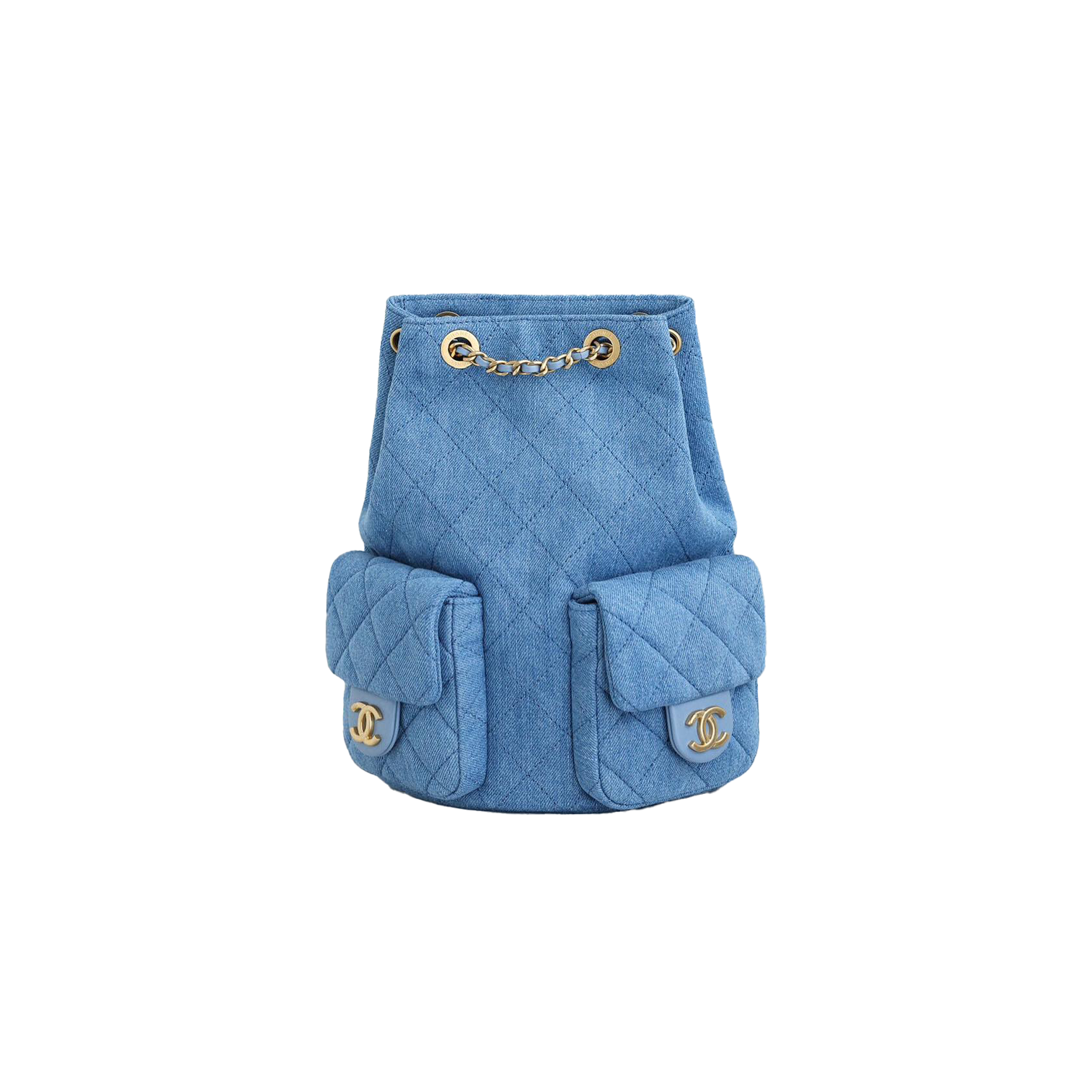 ch*el 25c drawstring backpack light De*1m as5310 (24.3*18*7.8cm)