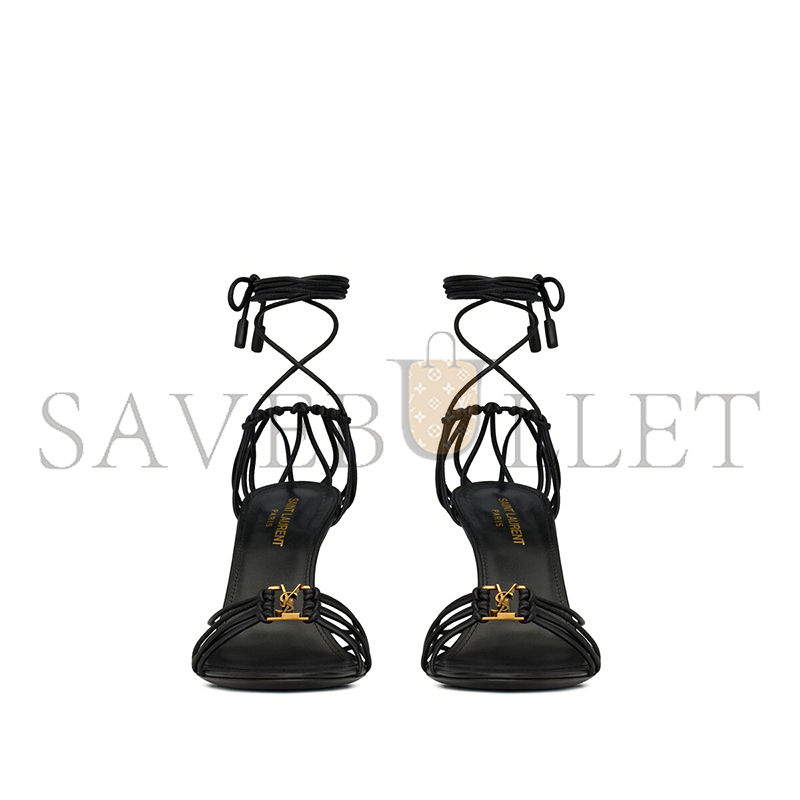 Y*L babylone sandals in smooth leather 7857061n8001000