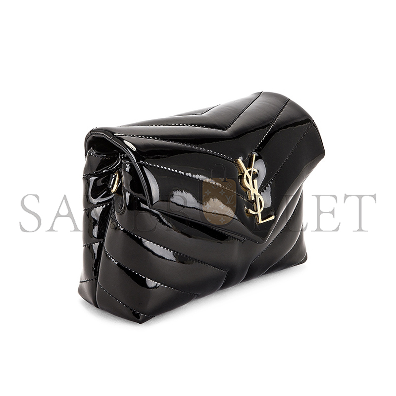 Y*L toy loulou shoulder bag in patent leather 6309512iu1j1000 (20*14*7cm)
