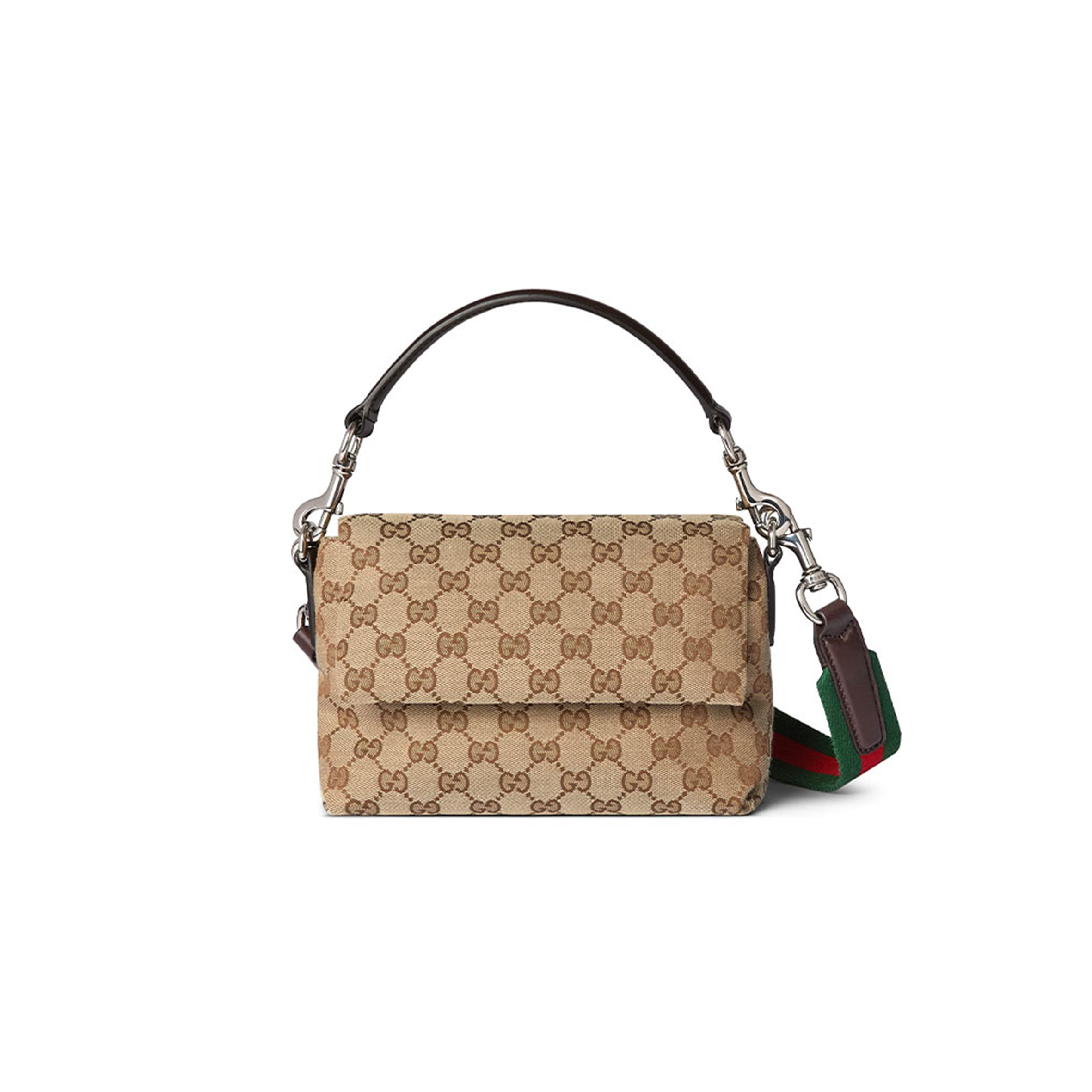 G*u*i gg canvas small crossbody bag 821617 (19*15*7cm)