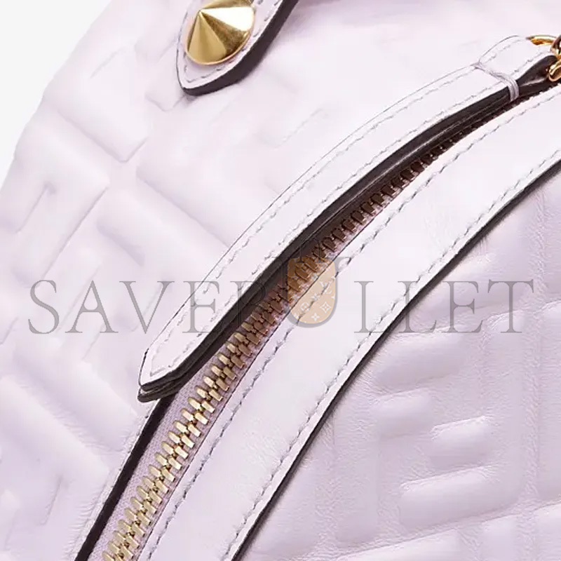 F**di ff motif embossed mini backpack 8bz038a72vf1bz4 (25*21*10cm)