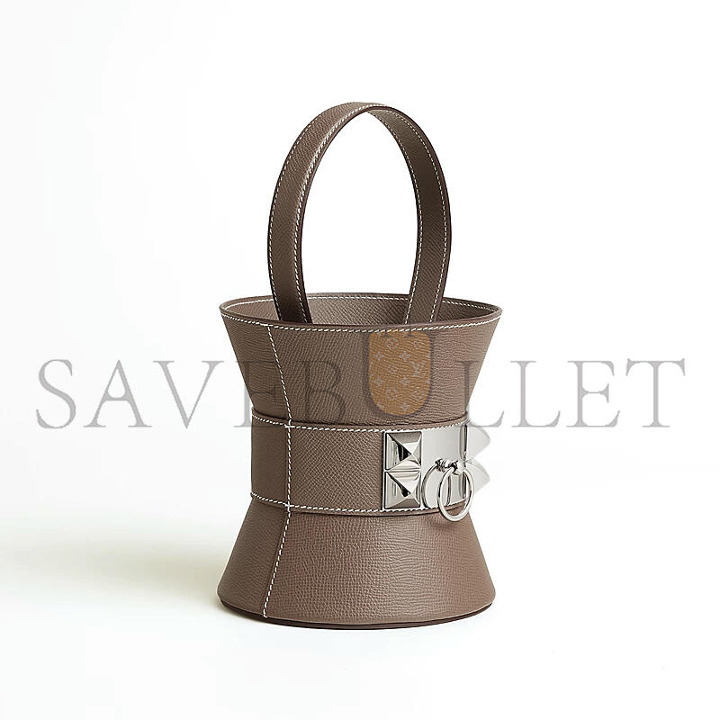 H**mes MASTER MINI MEDOR BAG H085003CK18 (15*14.5*14.5cm)