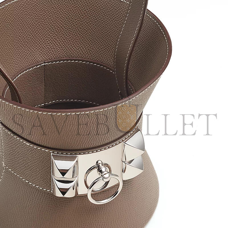 H**mes MASTER MINI MEDOR BAG H085003CK18 (15*14.5*14.5cm)