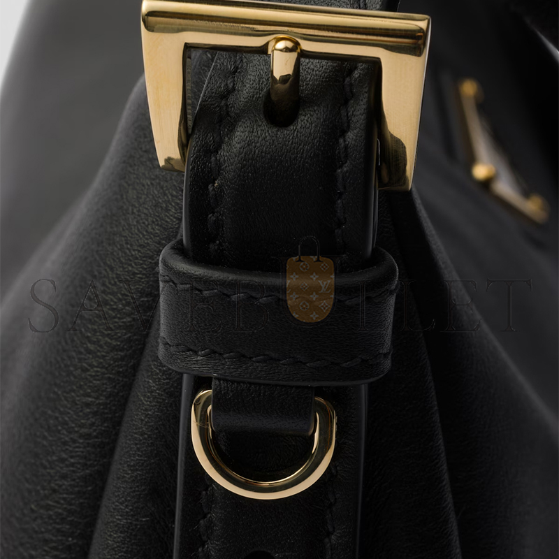 Pra*a aimÉe medium leather shoulder bag 1bc229 (31*18*10cm)