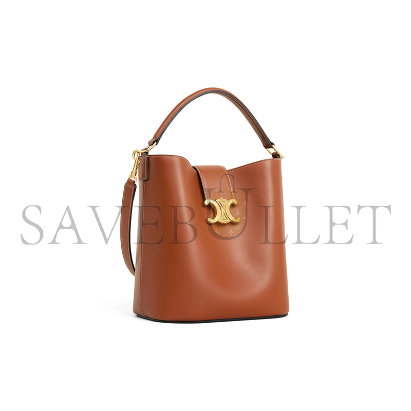 Ce**e medium bucket l0*ise in smooth calfskin 116613fx9.04lu (28*24*16cm)