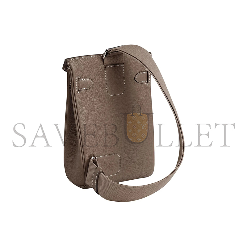 H**me5 master hac a dos pm backpack togo leather silver hardware h083589ck18 (28*18*8cm)