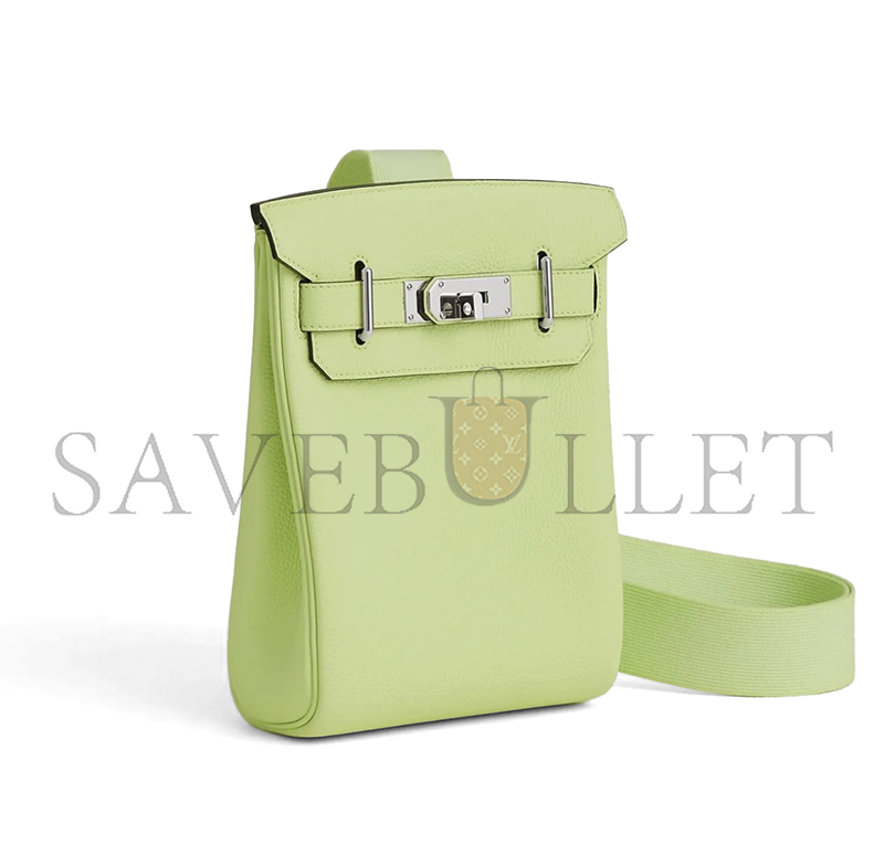 H**me5 hac a dos pm backpack togo leather silver hardware h083589cky6 (28*18*8cm)