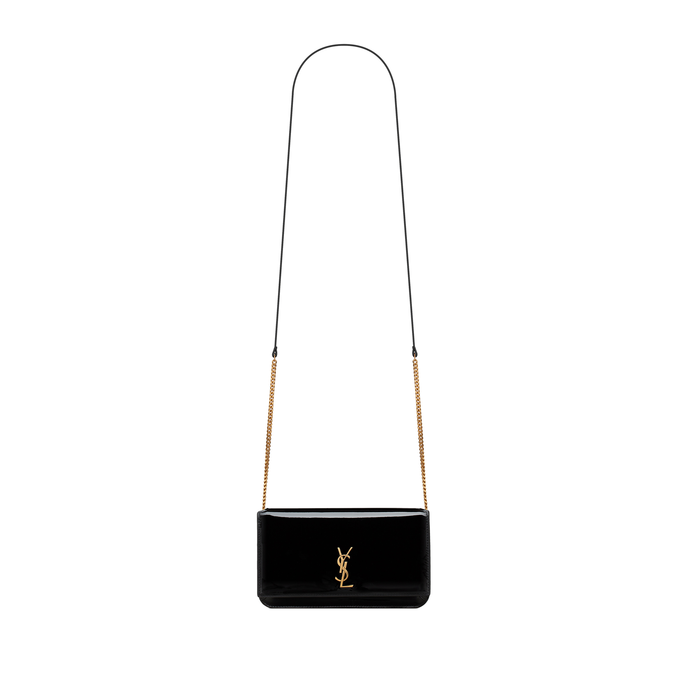 Y*L cassandre phone holder in patent leather 808548bmiij1000 (18*11*2.5cm)