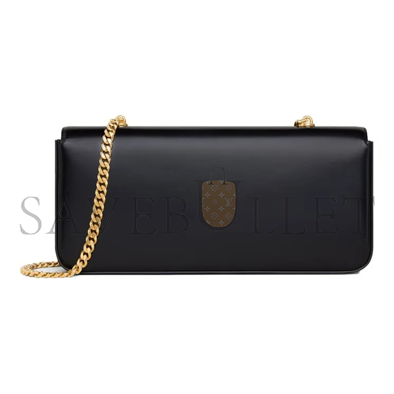 Ce**e chain shoulder bag in triomphe canvas glossy calfskin 197413bf4.38no (33*13*5cm)